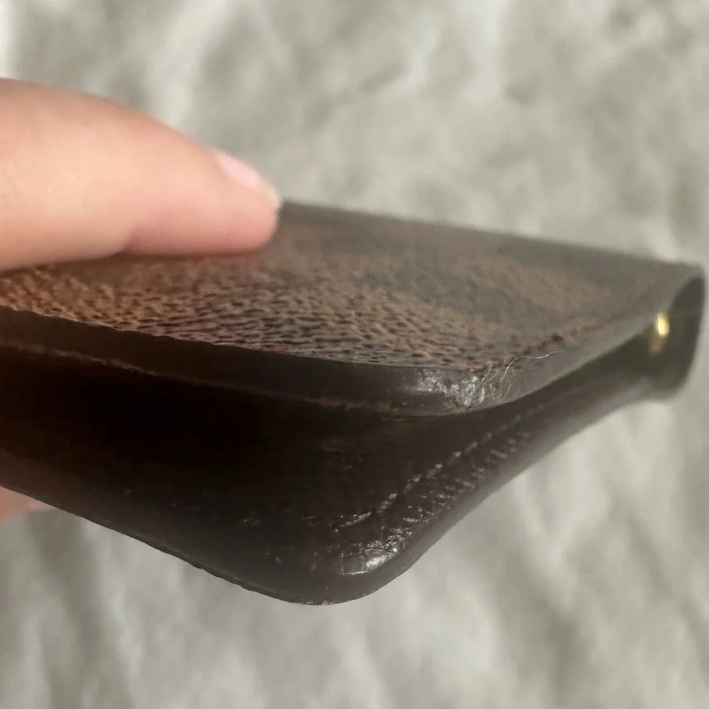 Louis Vuitton Damier Agenda - small ring with original stickers and inserts